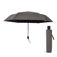 #アンベル 自動開閉晴雨兼用折りたたみ傘 VERYKAL HEATBLOCK 秒速Pleats 親骨サイズ54cm Sepia A1102