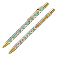 #インターアクト ボールペン IWIレトロ･ゲルインクボールペン･オールド台湾タイル 0.5mm 愛の開花 3H921-TILES BL