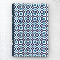 #インターアクト ノート IWIタクミ･ノートブック･オールド台湾タイル A5 サファイアの祝福 NTILESA5-5G