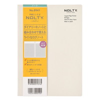 #日本能率（国内販売のみ） 手帳　27年度版 NOLTY補充ﾉｰﾄA5ﾛｸﾞ ｸﾞﾚｰ 8941