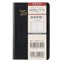 #日本能率協会（国内販売のみ） 2025年版 ダイアリー ＮＯＬＴＹ能率手帳１小型版（黒） 黒 1111