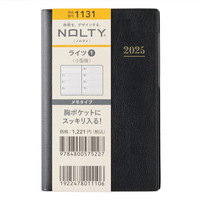 #日本能率協会（国内販売のみ） 2025年版 ダイアリー ＮＯＬＴＹライツ１小型版（黒） 黒 1131