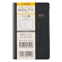 #日本能率協会（国内販売のみ） 2025年版 ダイアリー ＮＯＬＴＹライツ４小型版（黒） 黒 1161