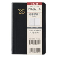 #日本能率協会（国内販売のみ） 2025年版 ダイアリー ＮＯＬＴＹ能率手帳４（黒） 黒 1226