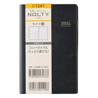 #日本能率協会（国内販売のみ） 2025年版 ダイアリー ＮＯＬＴＹライツ２（黒） 黒 1241