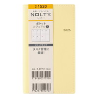 #日本能率協会（国内販売のみ） 2025年版 ダイアリー ＮＯＬＴＹポケットカジュアル７（パウダーイエロー） パウダーイエロー 1520