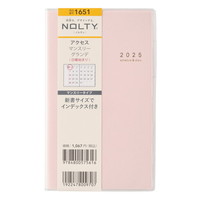 #日本能率協会（国内販売のみ） 2025年版 ダイアリー ＮＯＬＴＹアクセスマンスリーグランデ日曜始まり（ピンク） ピンク 1651