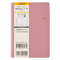 #日本能率協会（国内販売のみ） 2025年版 ダイアリー ＮＯＬＴＹキャレルＡ６ウィーク１（ピンク） ピンク 2035