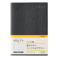 #日本能率協会（国内販売のみ） 2025年版 ダイアリー ＮＯＬＴＹエクリＢ６－１（ブラック） ブラック 2261