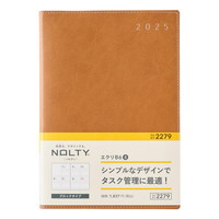 #日本能率協会（国内販売のみ） 2025年版 ダイアリー ＮＯＬＴＹエクリＢ６－８（キャメル） キャメル 2279