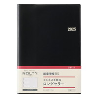 #日本能率協会（国内販売のみ） 2025年版 ダイアリー ＮＯＬＴＹ能率手帳Ｂ５（黒） 黒 6111