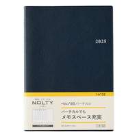 #日本能率協会（国内販売のみ） 2025年版 ダイアリー ＮＯＬＴＹベルノＢ５バーチカル（紺） 紺 6132