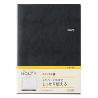 #日本能率協会（国内販売のみ） 2025年版 ダイアリー ＮＯＬＴＹエクリＢ５－１（ブラック） ブラック 6140