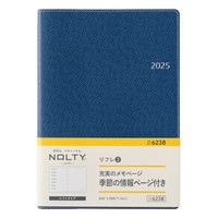 #日本能率協会（国内販売のみ） 2025年版 ダイアリー ＮＯＬＴＹリフレ３（ブルー） ブルー 6238