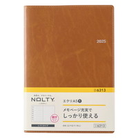 #日本能率協会（国内販売のみ） 2025年版 ダイアリー ＮＯＬＴＹエクリＡ５－１（キャメル） キャメル 6313