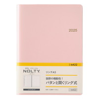 #日本能率協会（国内販売のみ） 2025年版 ダイアリー ＮＯＬＴＹリングＡ５（ピンク） ピンク 6422