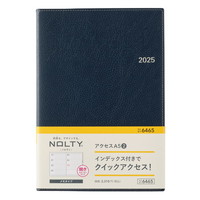 #日本能率協会（国内販売のみ） 2025年版 ダイアリー ＮＯＬＴＹアクセスＡ５－２（ネイビー） ネイビー 6465