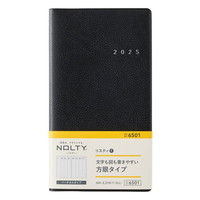 #日本能率協会（国内販売のみ） 2025年版 ダイアリー ＮＯＬＴＹリスティ１（ブラック） ブラック 6501