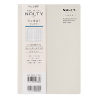 #日本能率協会（国内販売のみ） 2025年版 ダイアリー ＮＯＬＴＹティオＡ５マンスリー（グレー） グレー 6801