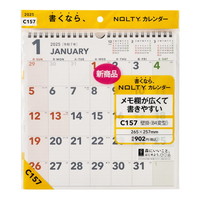 #日本能率協会（国内販売のみ） 2025年版 カレンダー ＮＯＬＴＹカレンダー壁掛（Ｂ４変型） C157