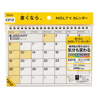 #日本能率協会（国内販売のみ） 2025年版 カレンダー ＮＯＬＴＹカレンダー卓上（Ａ５横） C212