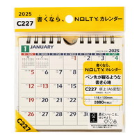 #日本能率協会（国内販売のみ） 2025年版 カレンダー ＮＯＬＴＹカレンダー卓上（Ａ６変型） C227