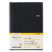 #日本能率協会 NOLTY 手帳 2025年 4月始まり A5 ウィークリー エクリ 3 ブラック 9675