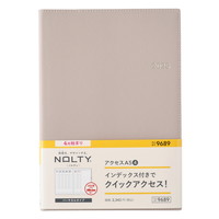 #日本能率協会 NOLTY 手帳 2025年 4月始まり A5 ウィークリー アクセス 4 グレー 9689
