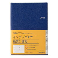 #日本能率協会 NOLTY 手帳 2026年 A5 ウィークリー アクセス 2 ネイビー 6465 (2025年 12月始まり)