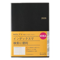 #日本能率協会 NOLTY 手帳 2026年 A5 ウィークリー アクセス 4 ブラック 6470 (2025年 12月始まり)