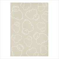 #日本能率協会(国内販売のみ） ノート NOLTYノートクリーム用紙・ニコレシピコラボ A5･方眼･192P クマクマコグマ NCG0102