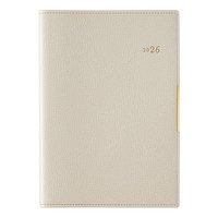 #日本能率協会 ペイジェム 手帳 2026年 B6 マンスリー グラース アイボリー 2512 (2025年 12月始まり)