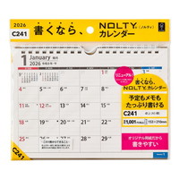 #日本能率協会 NOLTY 2026年 カレンダー 卓上 A5 C241