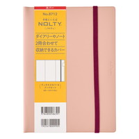 #日本能率協会 NOLTY ティオ 手帳カバー A5 ピンク 8712