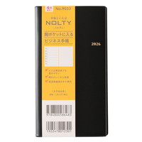 #日本能率協会(国内販売のみ） NOLTY 手帳 2026年 4月始まり ウィークリー エクセル 8 黒 9033