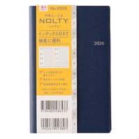 #日本能率協会(国内販売のみ） NOLTY 手帳 2026年 4月始まり ウィークリー ポケットカジュアル 5 ネイビー 9058