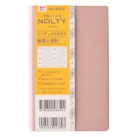 #日本能率協会(国内販売のみ） NOLTY 手帳 2026年 4月始まり ウィークリー ポケットカジュアル 5 パールピンク 9059