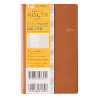 #日本能率協会(国内販売のみ） NOLTY 手帳 2026年 4月始まり ウィークリー ポケットカジュアル 4 キャメル 9060