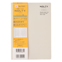 #日本能率協会(国内販売のみ） NOLTY 手帳 2026年 4月始まり A5 マンスリー ティオ グレー 9301