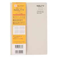 #日本能率協会(国内販売のみ） NOLTY 手帳 2026年 4月始まり A5 ウィークリー ブロック ティオ グレー 9307