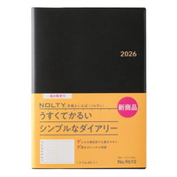 #日本能率協会(国内販売のみ） NOLTY 手帳 2026年 4月始まり A5 ウィークリー トリム ブラック 9610