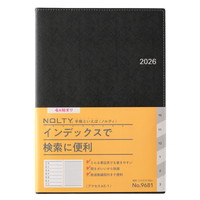 #日本能率協会(国内販売のみ） NOLTY 手帳 2026年 4月始まり A5 ウィークリー アクセス 1 ブラック 9681
