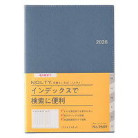 #日本能率協会(国内販売のみ） NOLTY 手帳 2026年 4月始まり A5 ウィークリー アクセス 4 グレー 9689
