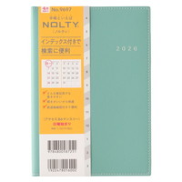 #日本能率協会(国内販売のみ） NOLTY 手帳 2026年 4月始まり B6 マンスリー アクセス 日曜始まり ブルー 9697