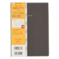 #日本能率協会(国内販売のみ） NOLTY 手帳 2026年 4月始まり A5 マンスリー アクセス Depot 日曜始まり ブラック 9738