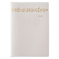 #日本能率協会(国内販売のみ） ペイジェム 手帳 2026年 4月始まり B6 マンスリー アイダにメモ 日曜始まり ホワイト 9904