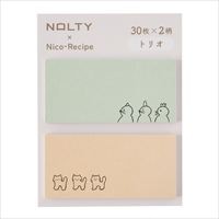 #日本能率協会 付箋 ニコレシピコラボ･NOLTY付箋  トリオ NNF06
