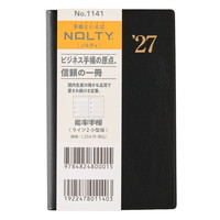 #日本能率（国内販売のみ） NOLTY 手帳 27年度版 ウィークリー ライツ 2 小型版 黒 1141 (2026年 12月始まり)