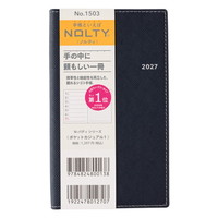 #日本能率（国内販売のみ） NOLTY 手帳 27年度版 ウィークリー ポケットカジュアル 1 ネイビー 1503 (2026年 12月始まり)