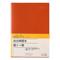 #日本能率（国内販売のみ） NOLTY 手帳 27年度版 B6 ウィークリー エクリ 1 オレンジ 2264 (2026年 12月始まり)